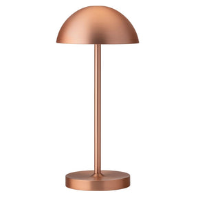 Utopia Tonga LED Cordless Table Lamps Brushed Copper 260mm (6 Pack)