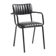 Tavo Stacking Ribbed Armchair Vintage Black
