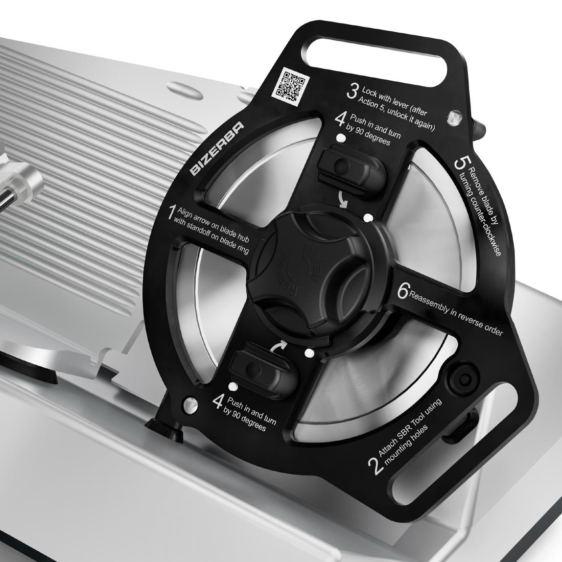 Bizerba GSP H Analogue Gravity Slicer 330mm with Safe Blade Removal Tool