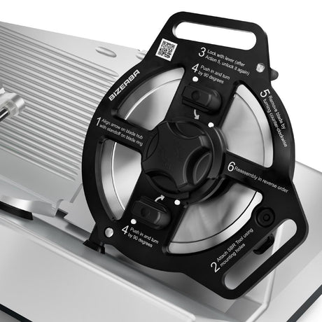 Bizerba GSP H Analogue Gravity Slicer 330mm with Safe Blade Removal Tool