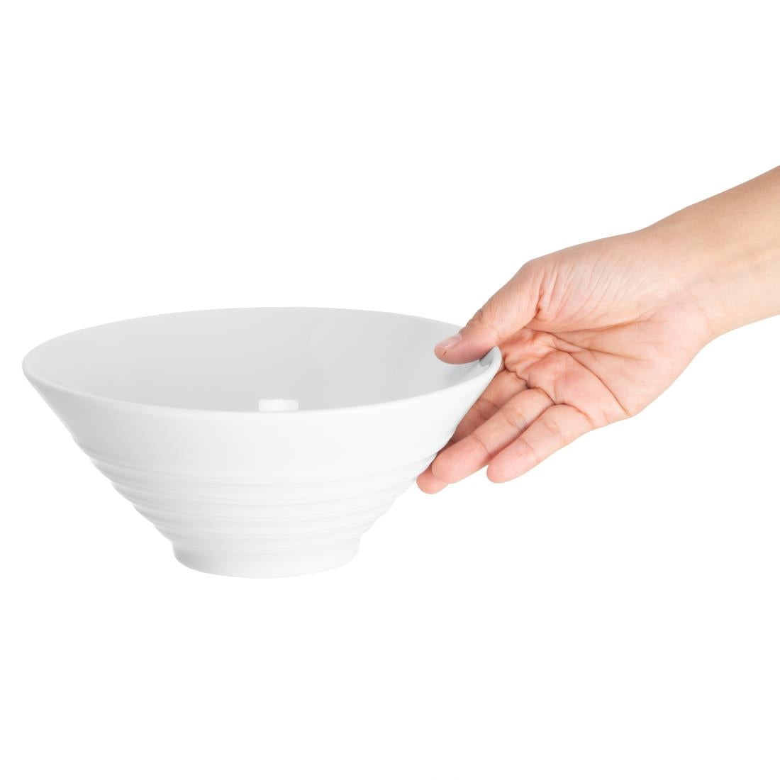 Olympia Whiteware Ramen Bowls 200mm (6 Pack)