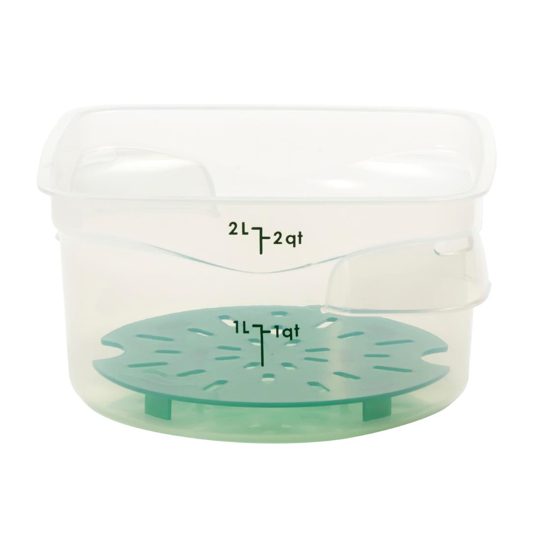Cambro FreshPro CamRounds Drain Shelf Green