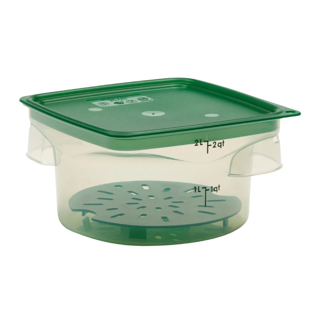 Cambro FreshPro CamRounds Drain Shelf Green