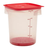 Cambro FreshPro CamRounds Drain Shelf Red
