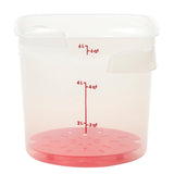 Cambro FreshPro CamRounds Drain Shelf Red