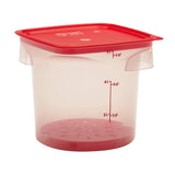 Cambro FreshPro CamRounds Drain Shelf Red