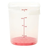 Cambro FreshPro CamRounds Drain Shelf Red