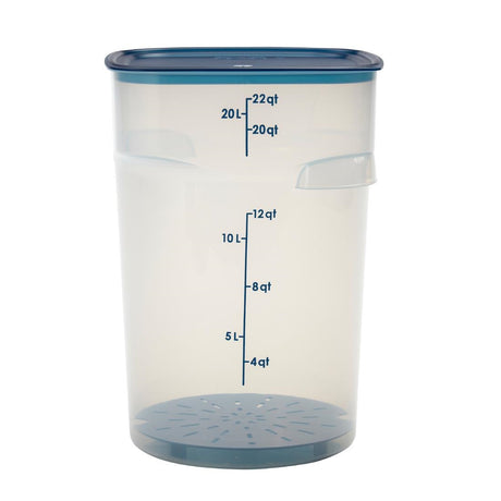 Cambro FreshPro CamRounds Drain Shelf Blue