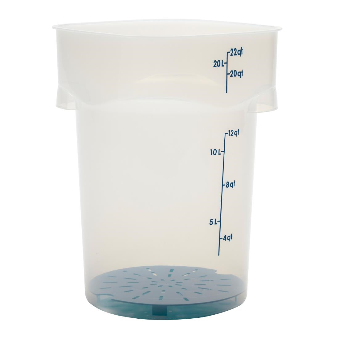 Cambro FreshPro CamRounds Drain Shelf Blue