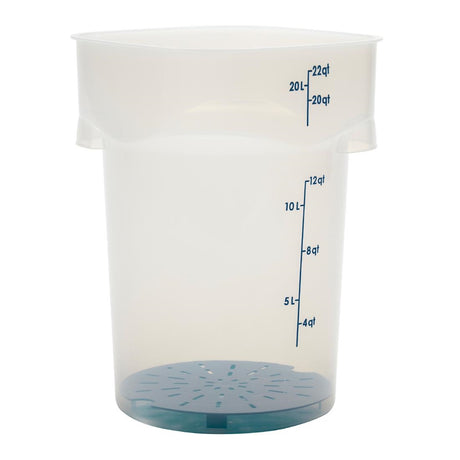 Cambro FreshPro CamRounds Drain Shelf Blue