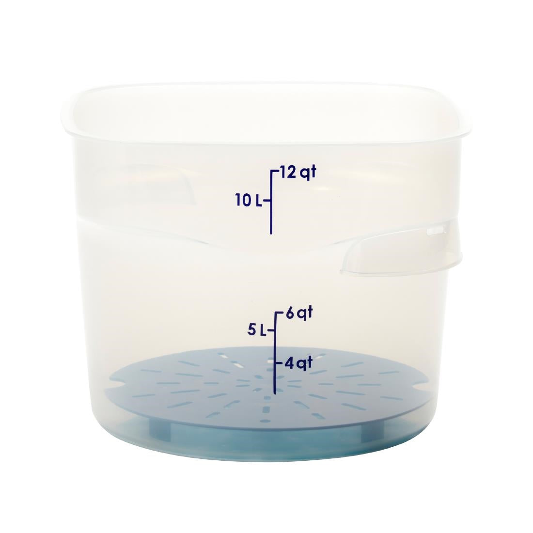 Cambro FreshPro CamRounds Drain Shelf Blue