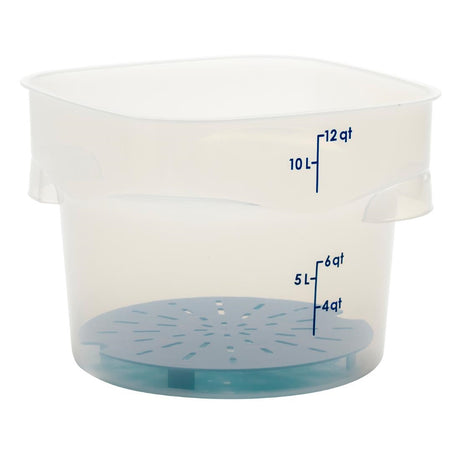 Cambro FreshPro CamRounds Drain Shelf Blue