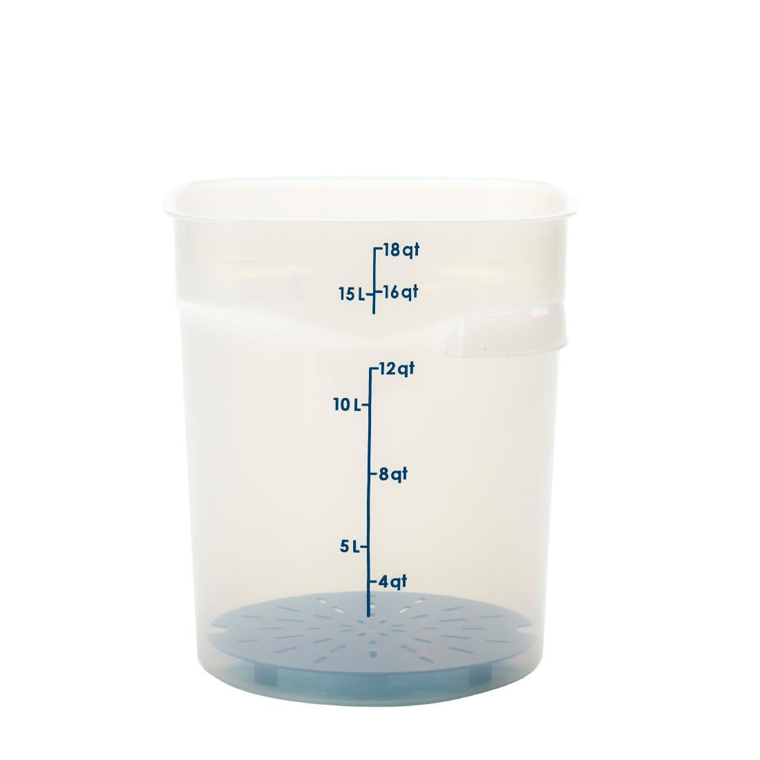 Cambro FreshPro CamRounds Drain Shelf Blue