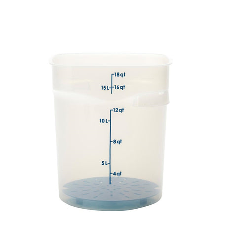 Cambro FreshPro CamRounds Drain Shelf Blue