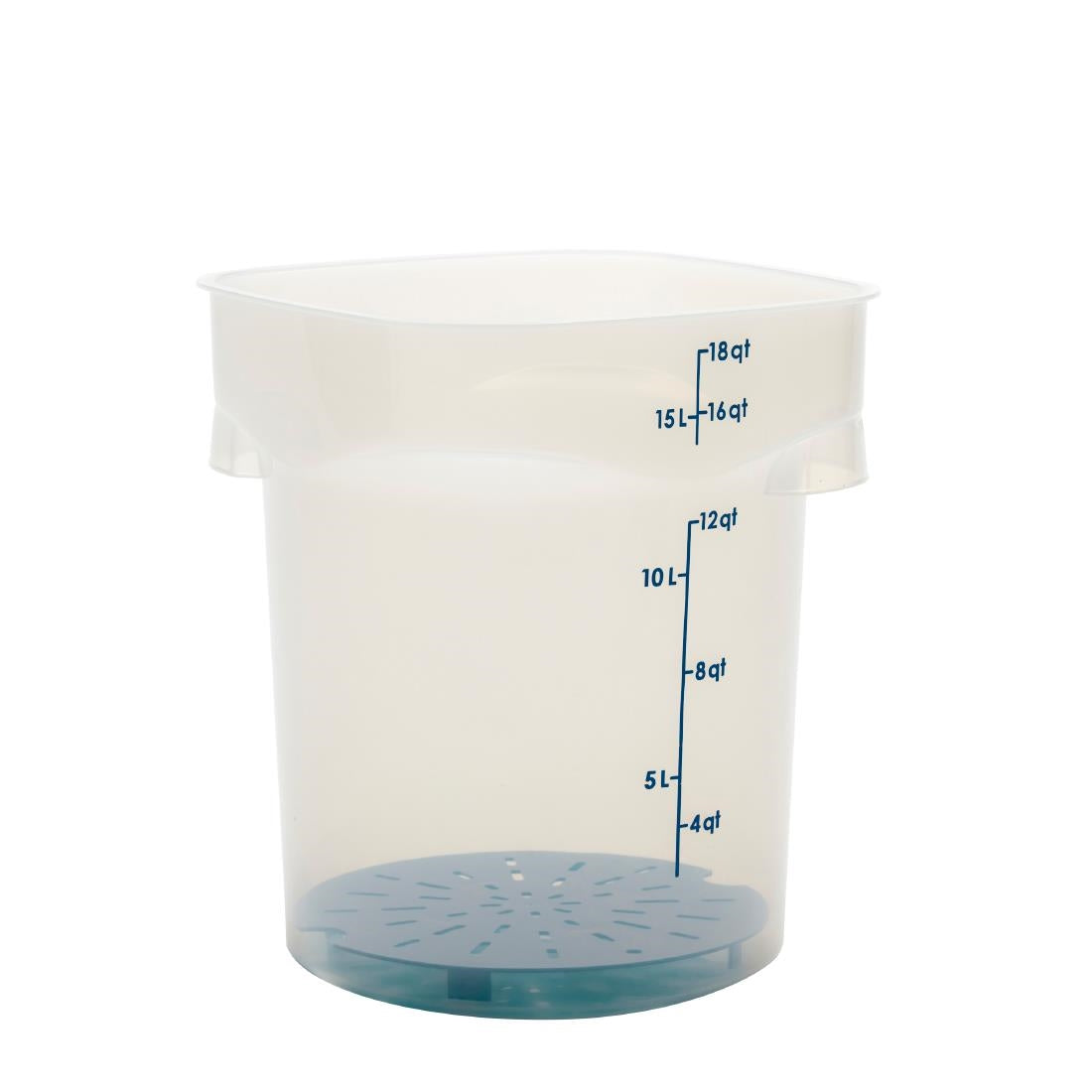 Cambro FreshPro CamRounds Drain Shelf Blue