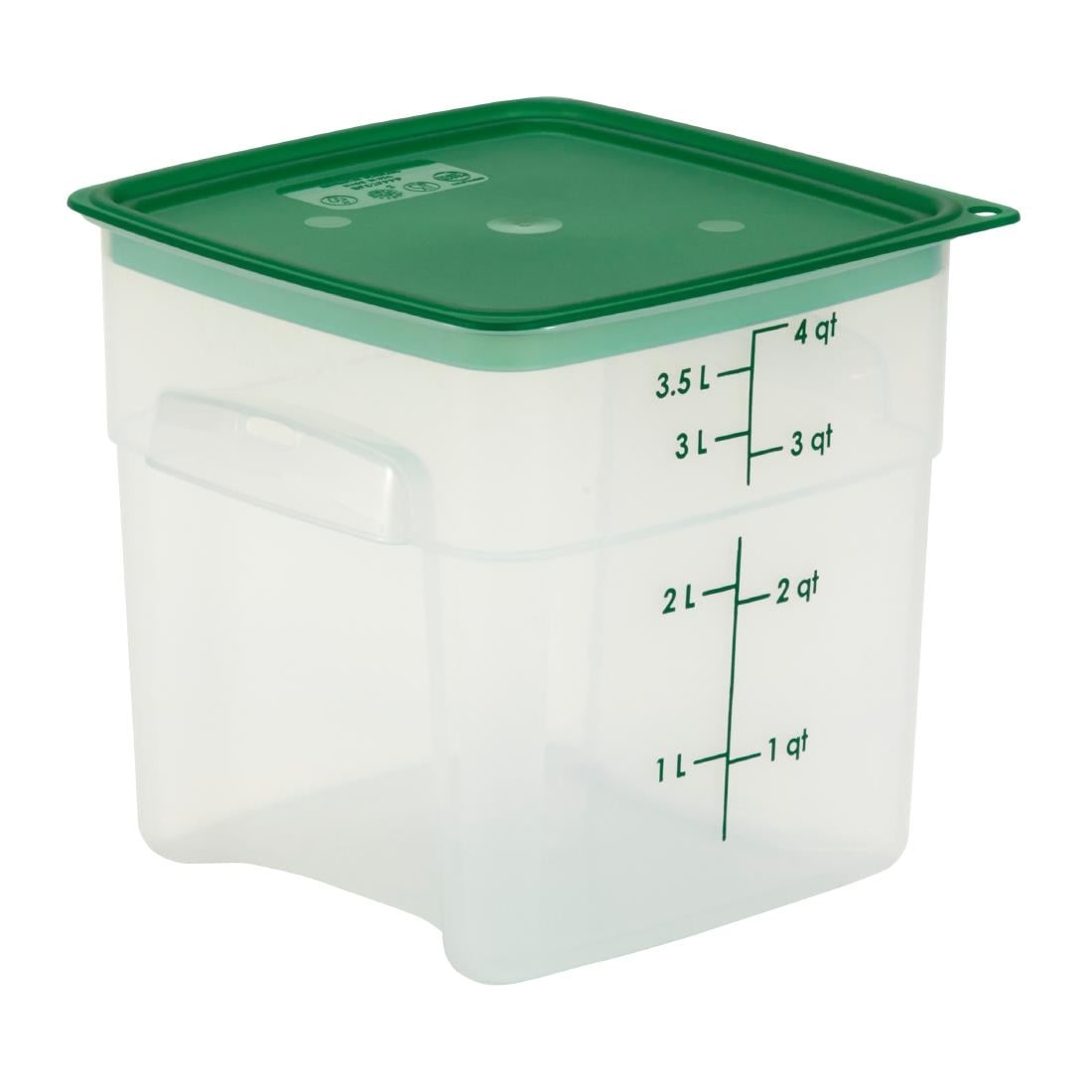 Cambro FreshPro PP CamSquare Container 3.8Ltr