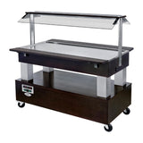 Roller Grill Heated Buffet Bar Black