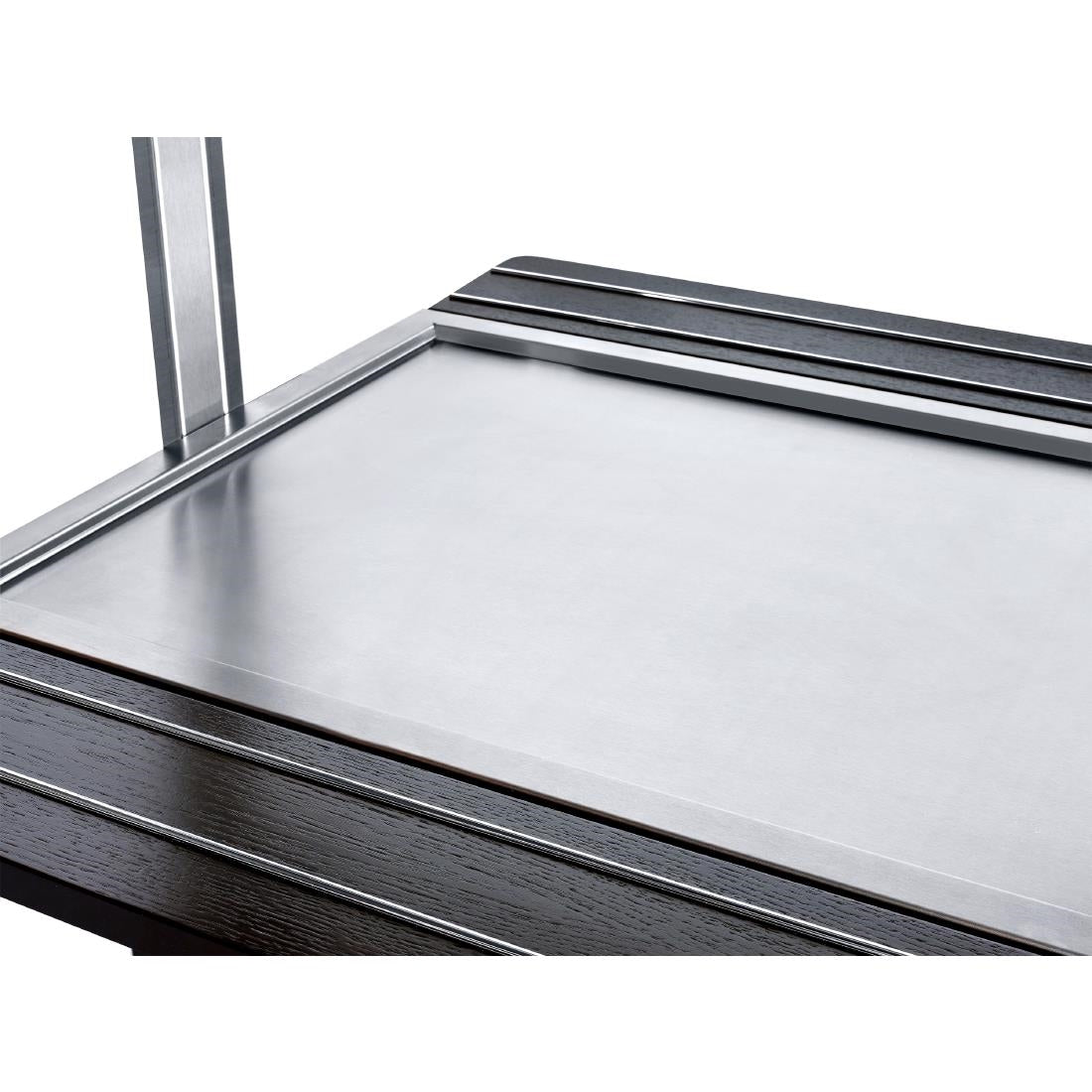 Roller Grill Heated Buffet Bar Black