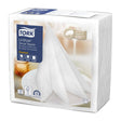 Tork LinStyle Dinner Napkins White 400x400mm (14 Pack)