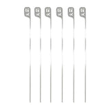 Kasai Hibachi Stainless Steel Skewers (6 Pack)