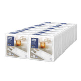 Tork LinStyle Cutlery Bag Napkins White (14 Pack)