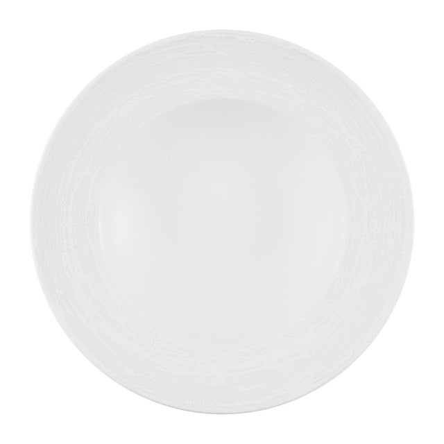 Churchill Inked Elements Profile Wide Rim Bowls Ice 280mm (12 Pack)
