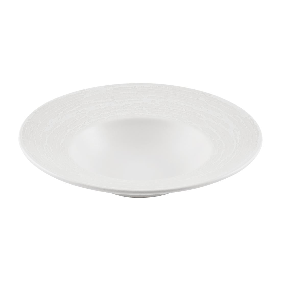 Churchill Inked Elements Profile Wide Rim Bowls Ice 240mm (12 Pack)