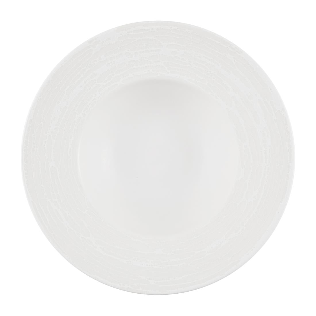 Churchill Inked Elements Profile Wide Rim Bowls Ice 240mm (12 Pack)