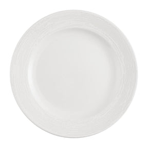Churchill Inked Elements Profile Rimmed Plates Ice 276mm (12 Pack)