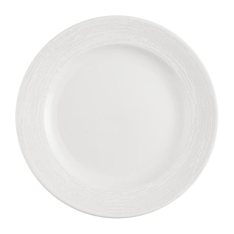 Churchill Inked Elements Profile Rimmed Plates Ice 276mm (12 Pack)