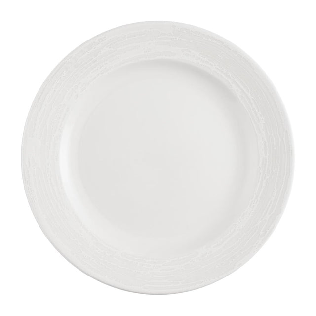 Churchill Inked Elements Profile Rimmed Plates Ice 276mm (12 Pack)