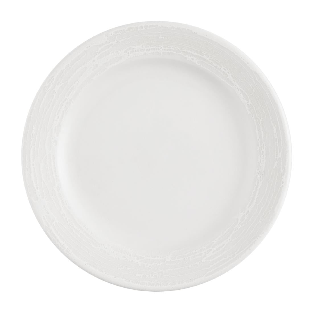 Churchill Inked Elements Profile Rimmed Plates Ice 170mm (12 Pack)