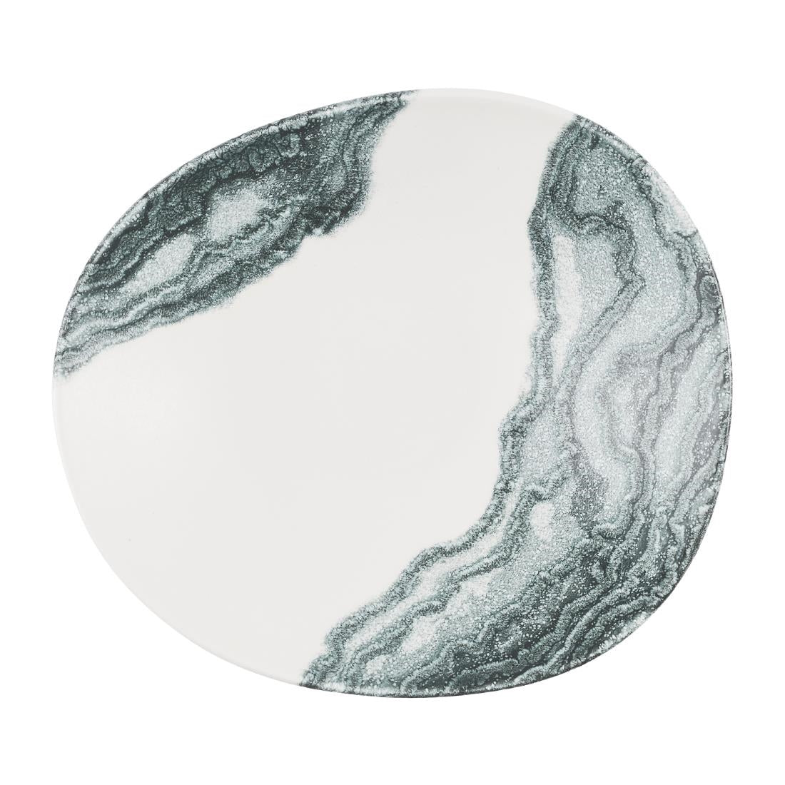 Churchill Inked Tide Opal Bowls Black 250mm (12 Pack)
