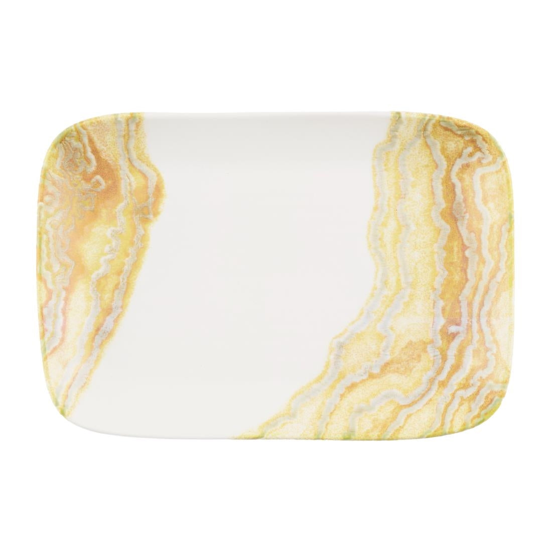 Churchill Inked Tide Natural Deep Trays Gold 260x180mm (6 Pack)