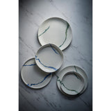 Churchill Tide Accents Evolve Coupe Plates Blue 288mm (12 Pack)