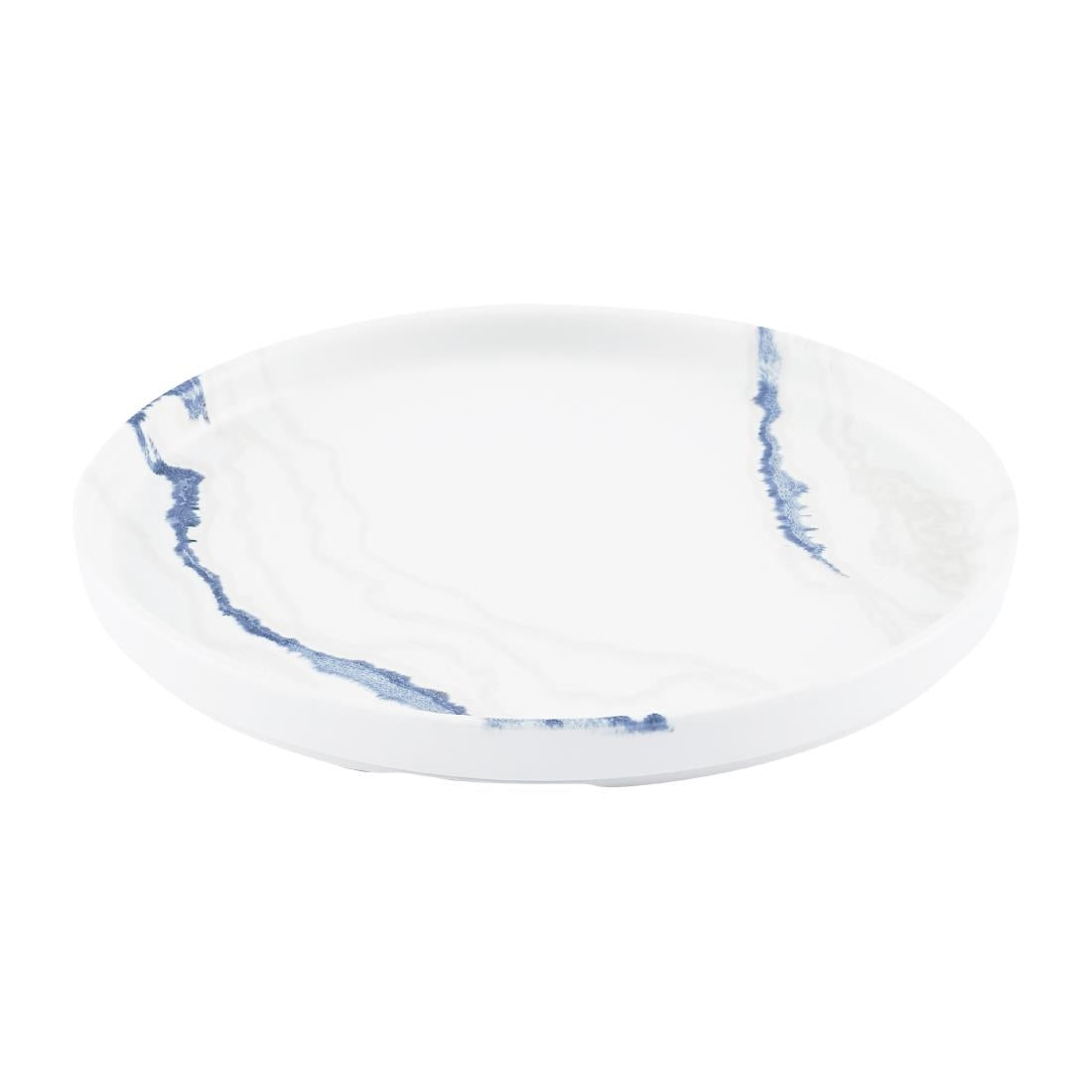 Churchill Tide Accents Walled Plates Blue 210mm (6 Pack)