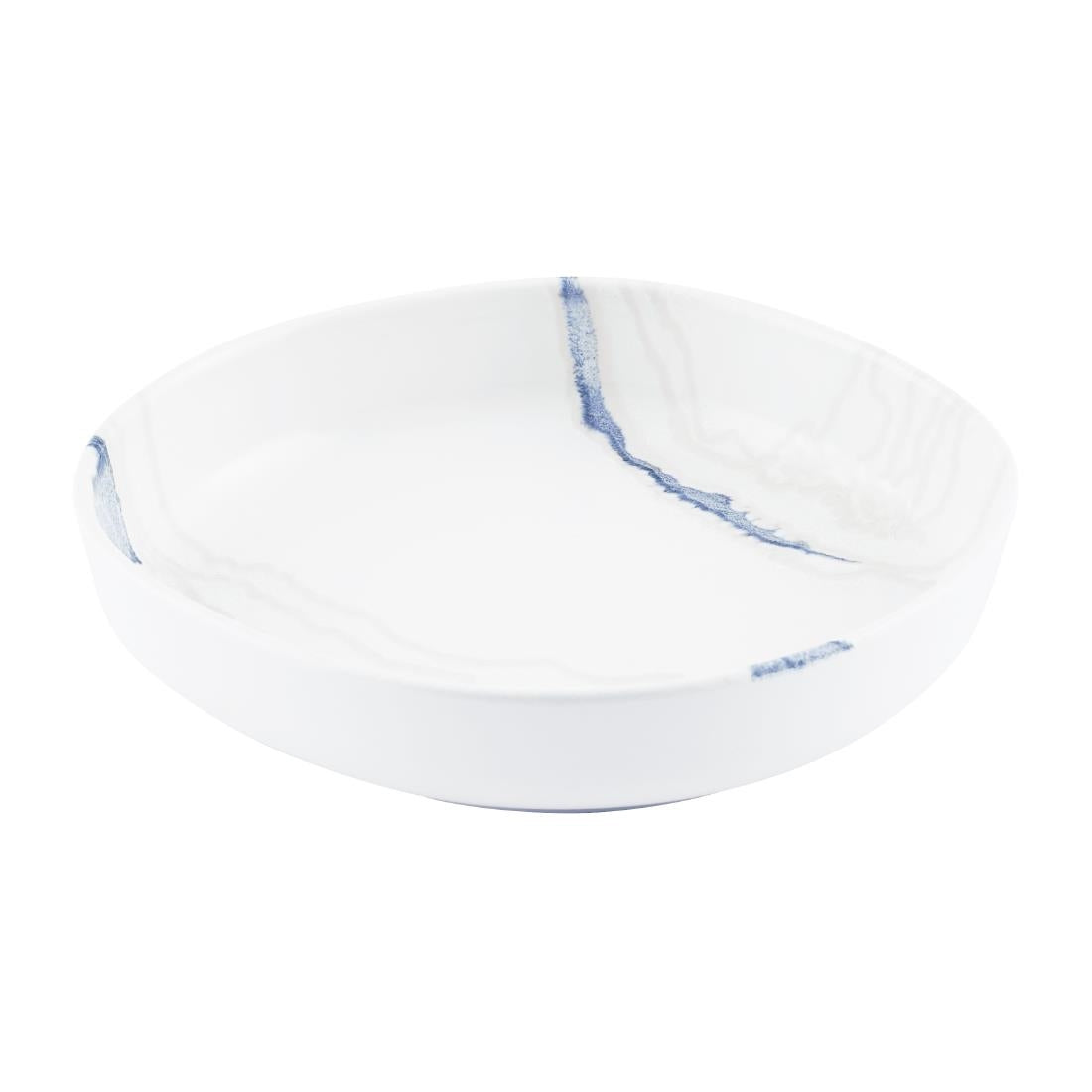 Churchill Tide Accents Walled Bowls Blue 230mm (6 Pack)