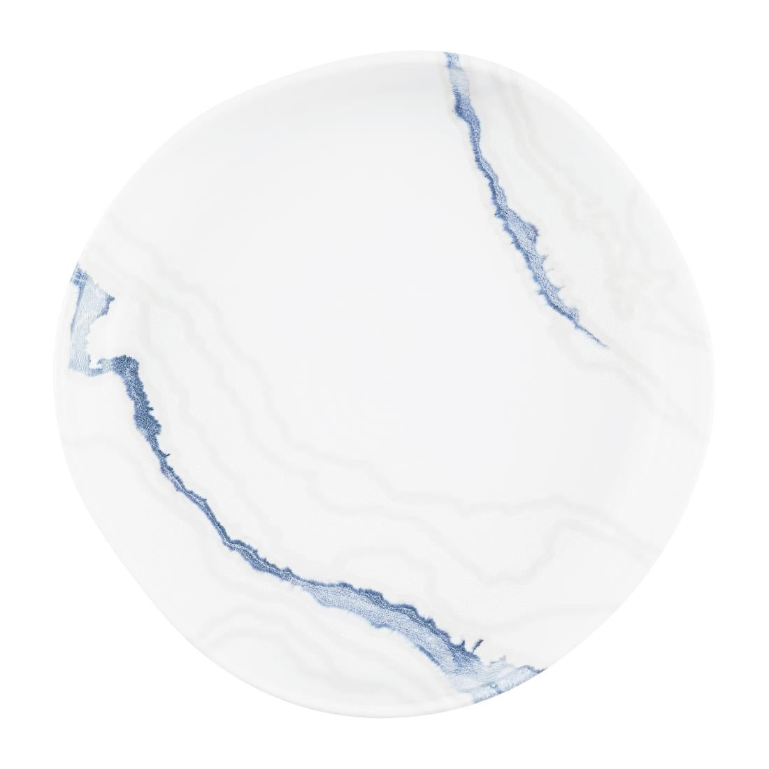 Churchill Tide Accents Walled Bowls Blue 230mm (6 Pack)