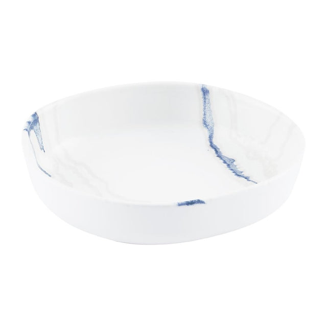 Churchill Tide Accents Walled Bowls Blue 200mm (6 Pack)