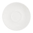 Churchill Inked Tide Café Cappuccino Saucers White 156mm (12 Pack)