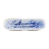 Churchill Inked Fresco Natural Deep Trays Blue 260x150mm (6 Pack)