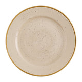 Churchill Stonecast Profile Rimmed Plates Nutmeg Cream 261mm (12 Pack)