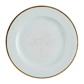 Churchill Stonecast Profile Rimmed Plates Duck Egg Blue 305mm (12 Pack)