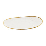 Churchill Stonecast Opal Platters Barley White 345x235mm (6 Pack)