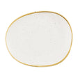 Churchill Stonecast Opal Plates Barley White 210mm (12 Pack)