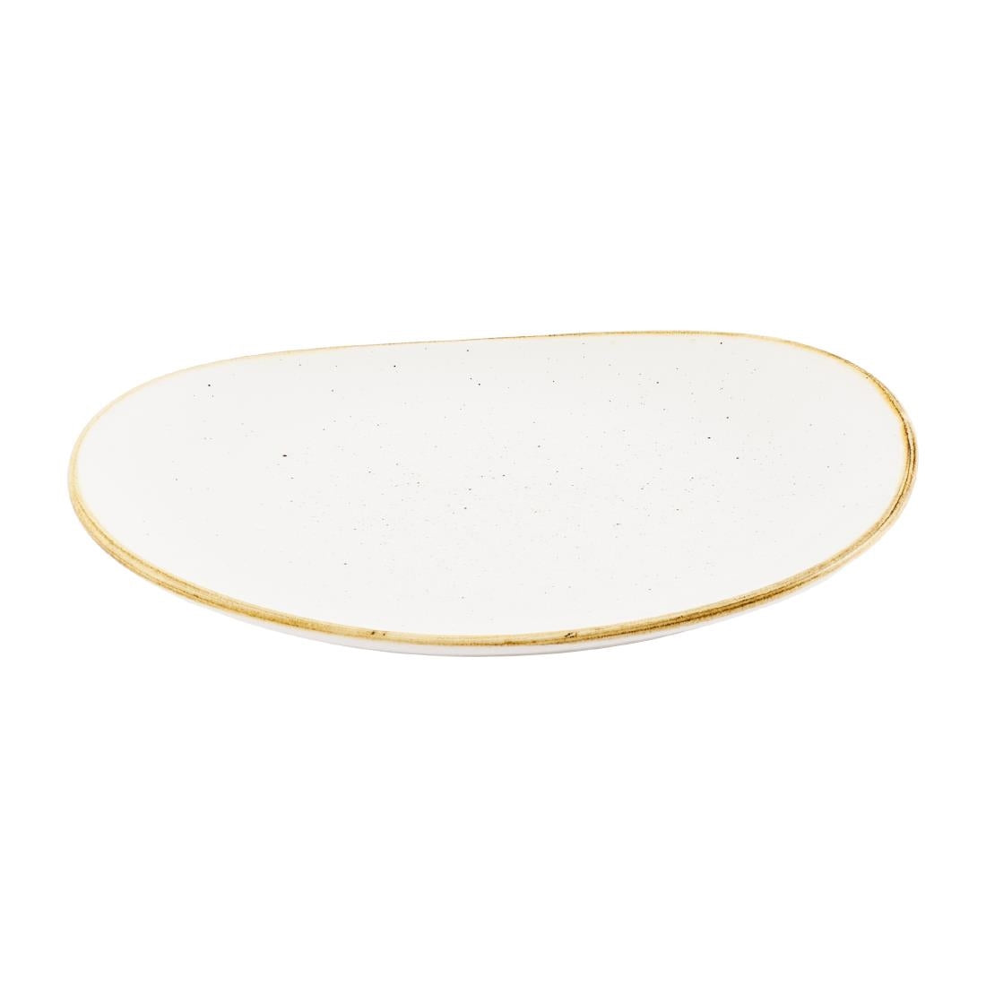 Churchill Stonecast Opal Plates Barley White 185mm (12 Pack)