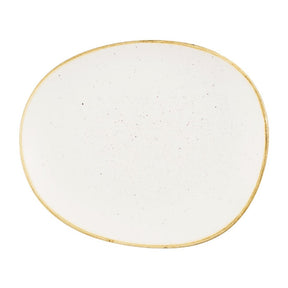Churchill Stonecast Opal Plates Barley White 185mm (12 Pack)