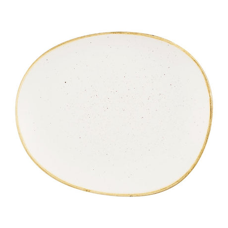 Churchill Stonecast Opal Plates Barley White 185mm (12 Pack)
