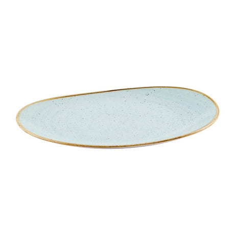 Churchill Stonecast Opal Platters Duck Egg Blue 345x235mm (6 Pack)
