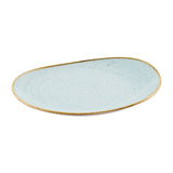 Churchill Stonecast Opal Plates Duck Egg Blue 260mm (12 Pack)